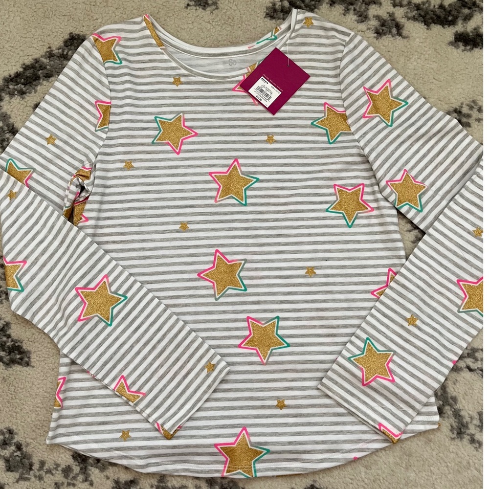 SO GIRLS TEE, Sz L (10/12)